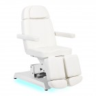 Педикюрное кресло EXPERT PODO W-12C с LED подсветкой, белое